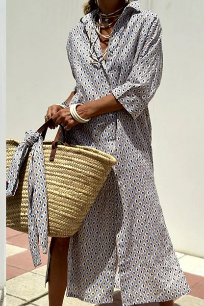 Rocío® | Casual Striped Shirt Blouse