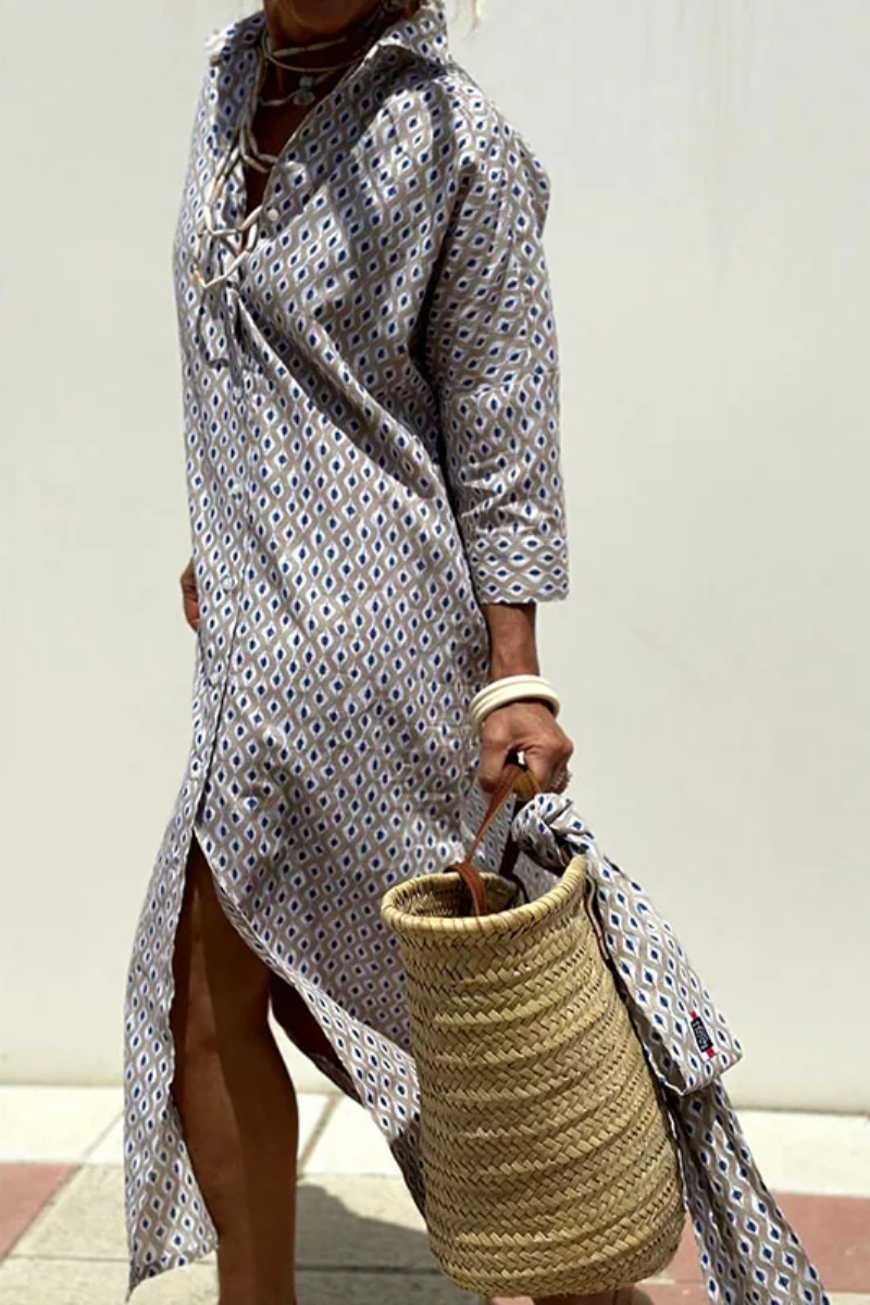 Rocío® | Casual Striped Shirt Blouse