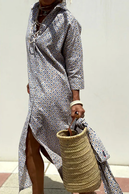 Rocío® | Casual Striped Shirt Blouse