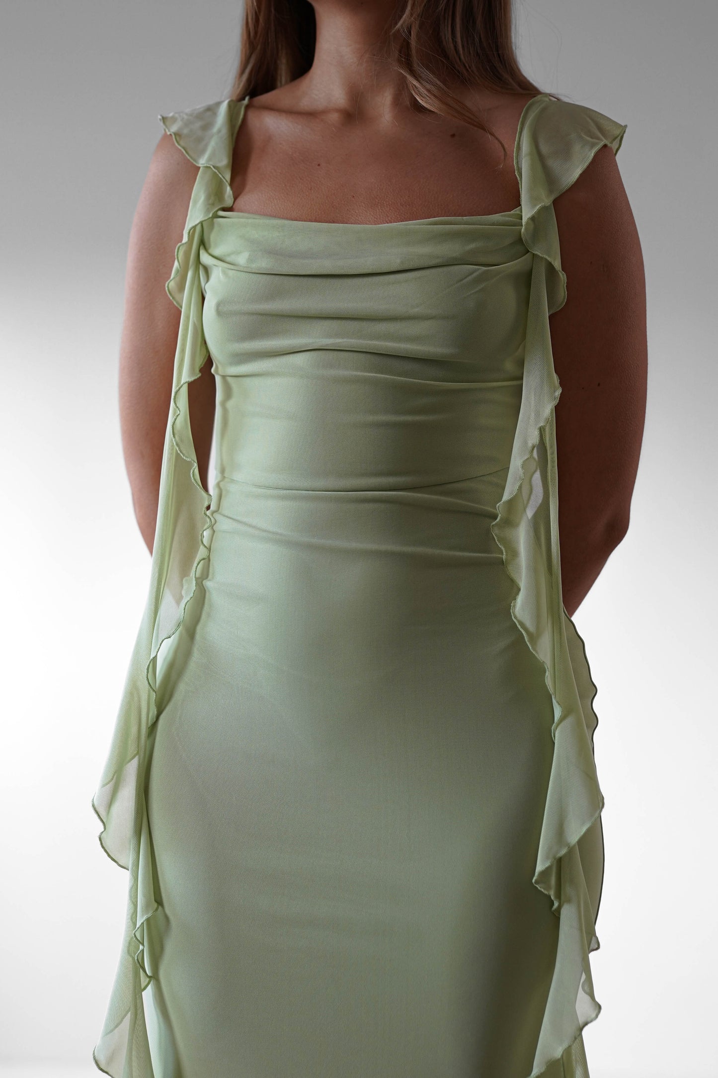 Salma® | Sutton Ruffle Midaxi Dress