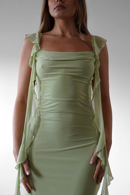 Salma® | Sutton Ruffle Midaxi Dress