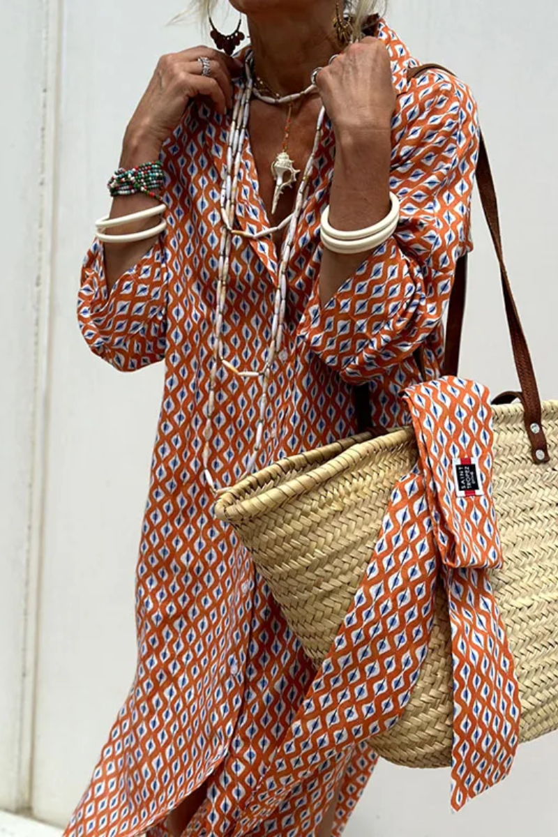 Rocío® | Casual Striped Shirt Blouse