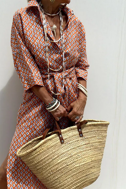 Rocío® | Casual Striped Shirt Blouse