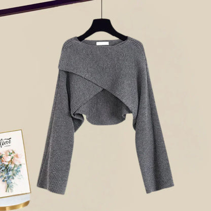 Agatha® | Dress And Sweater Set